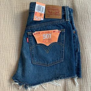 Sold! Levi’s 501 High Rise Shorts